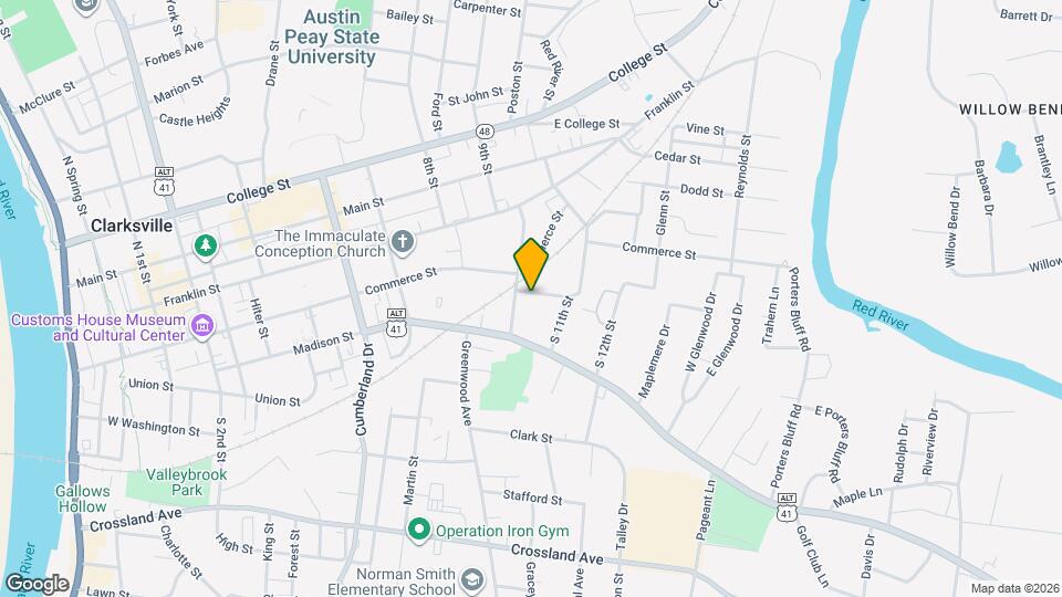 1012 Coulter St Map and Location Details