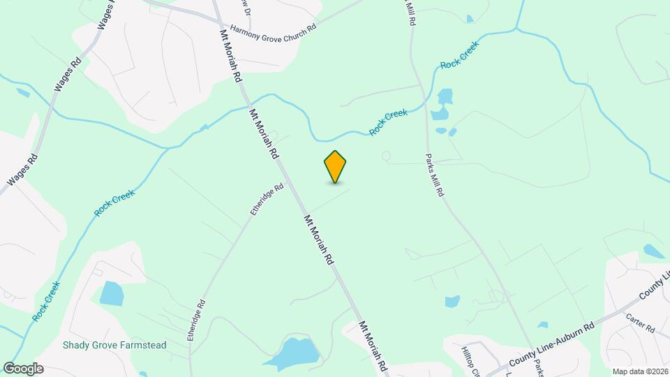 201 Mt Moriah Rd Map and Location Details