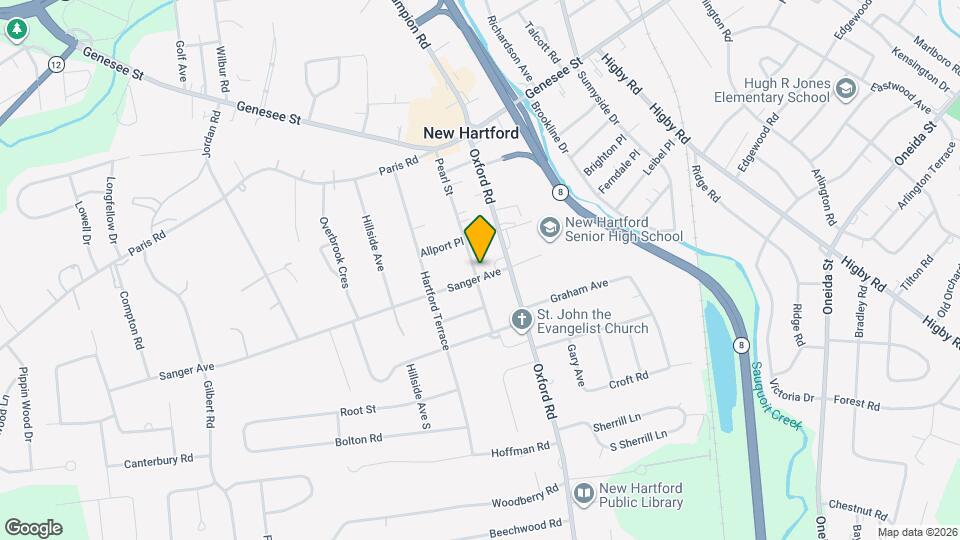 6 Sanger Ave Map and Location Details