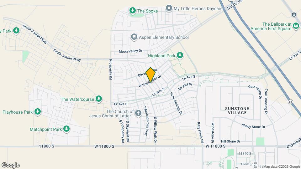 11449 S Abbey Mill Dr Map and Location Details