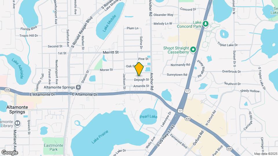 1260 Depugh St Map and Location Details