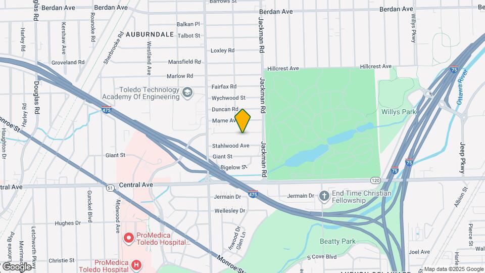 1745 Georgia Ave Mapa y Detalles de la Ubicación