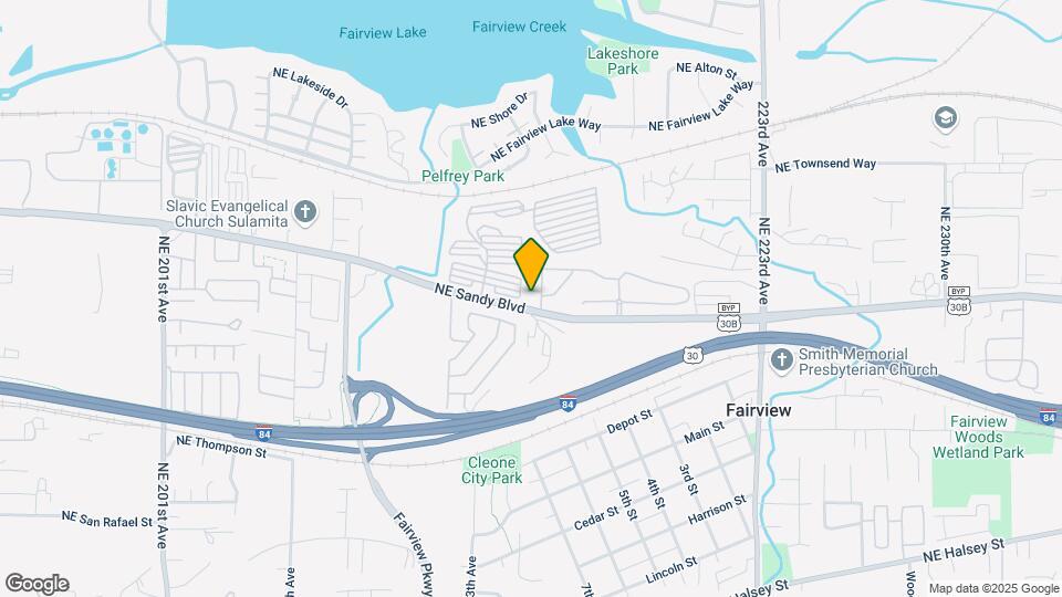 21410 NE Rosewood Dr Map and Location Details