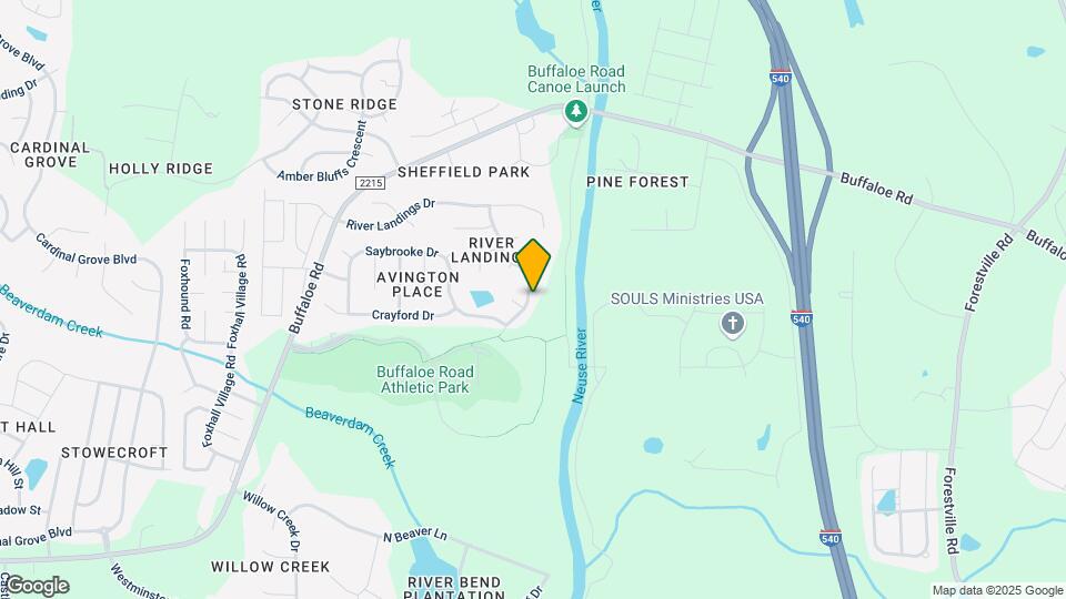 4424 River Edge Dr Map and Location Details