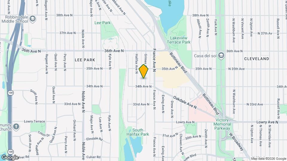 3419 Grimes Ave N Map and Location Details