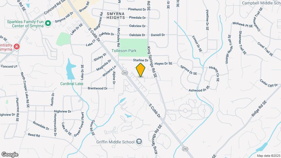 403 Smithfield Ct SE Map and Location Details