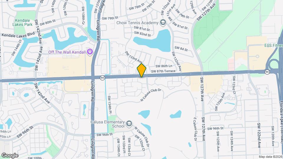 13311 SW 88th Ter Mapa y Detalles de la Ubicación