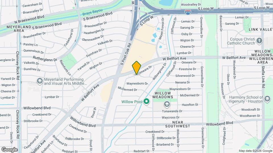 4807 Omeara Dr Map and Location Details