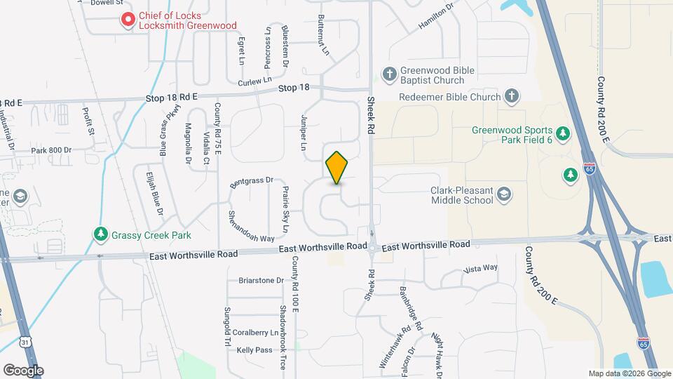 1117 Central Park Blvd N, Unit 0110 Mapa y Detalles de la Ubicación