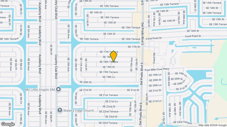 1406 SE 18th Terrace Map and Location Details