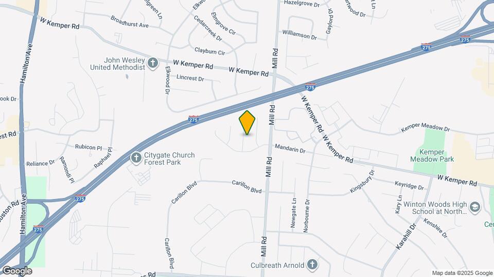 11616 Manford Ct Map and Location Details