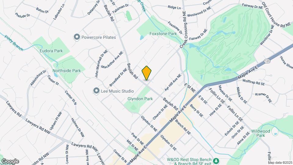 402 Creek Crossing Rd NE Map and Location Details