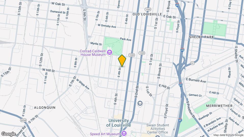 1445 S 4th St Map and Location Details