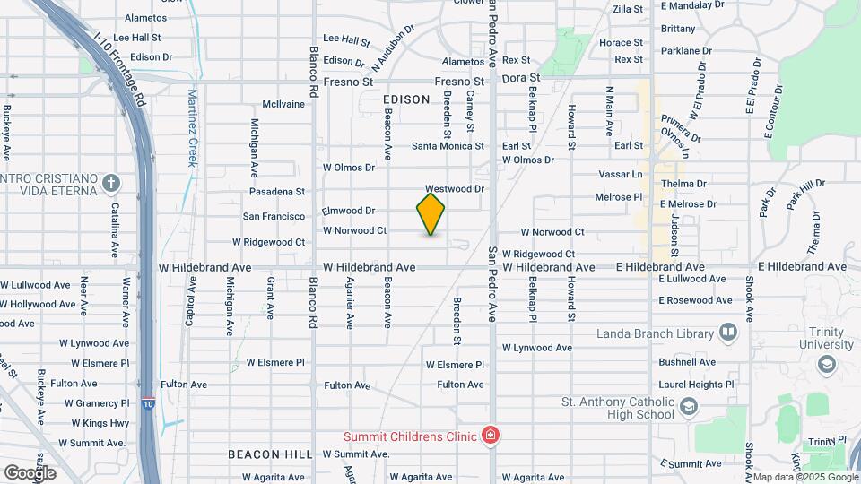 519 W Ridgewood Ct Map and Location Details