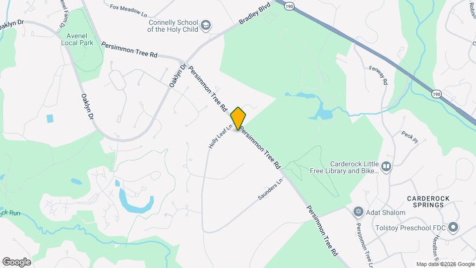 8900 Holly Leaf Ln Map and Location Details