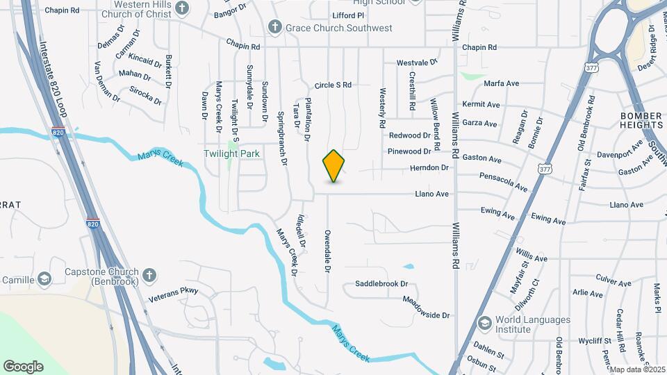 8312 Llano Ave Map and Location Details