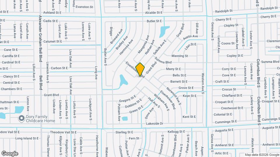 947 Grant Blvd Map and Location Details