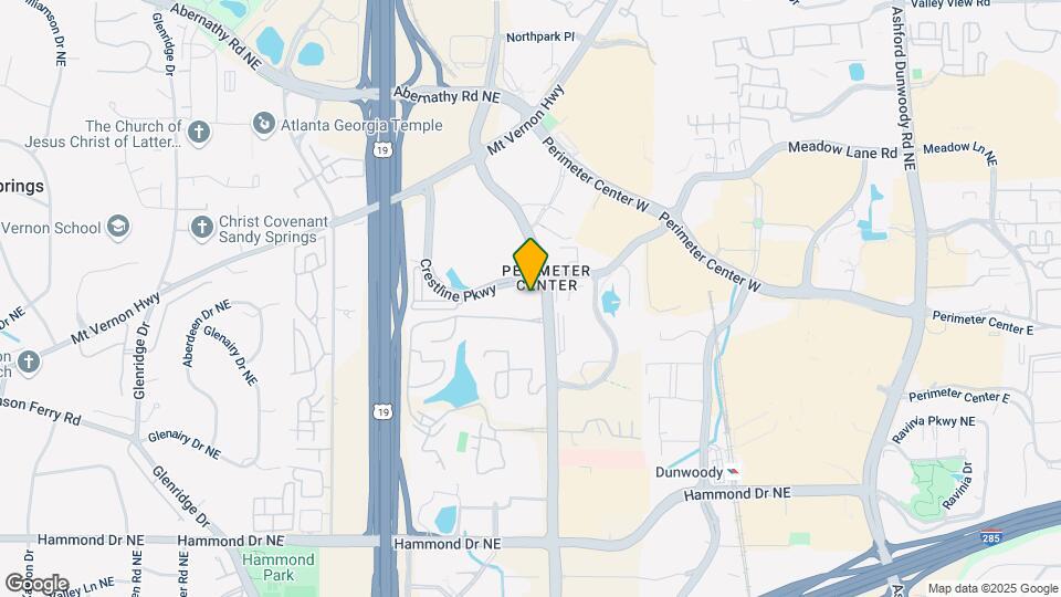 Furnished Studio-Atlanta - Perimeter - Pea Mapa y Detalles de la Ubicación