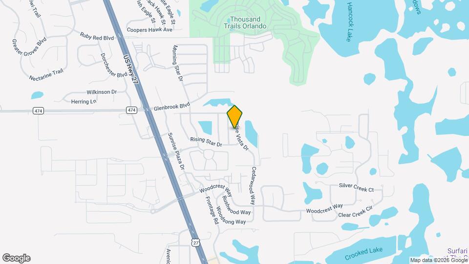 16834 Sunrise Vista Dr Map and Location Details