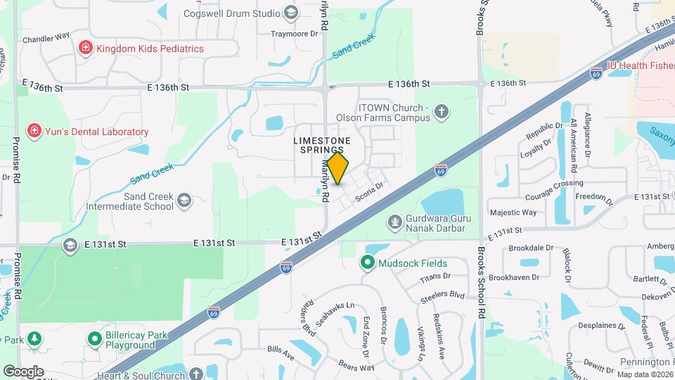 12030 Zircon Ln Map and Location Details