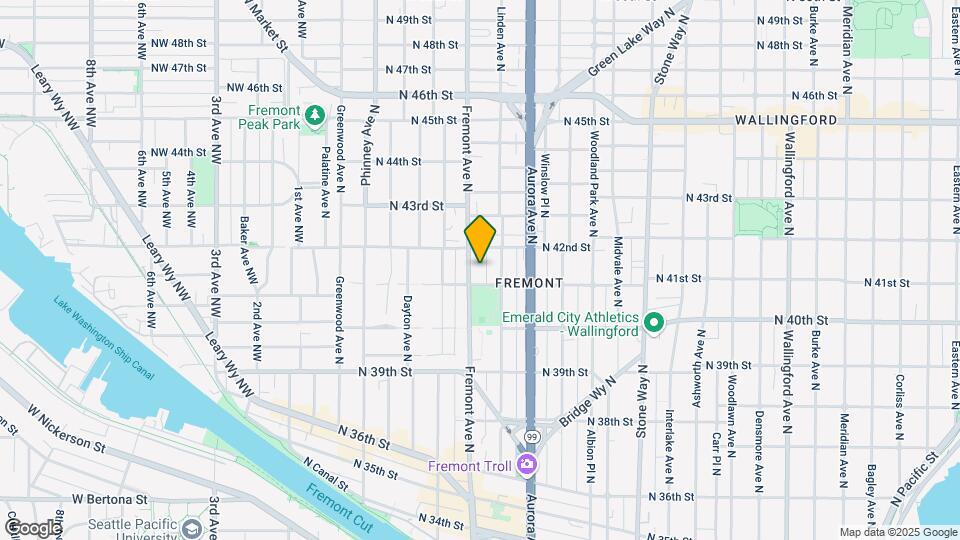 4114 Fremont Ave N Map and Location Details