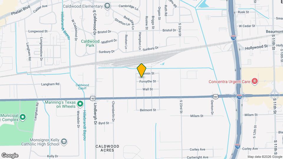 5120 Forsythe St Map and Location Details