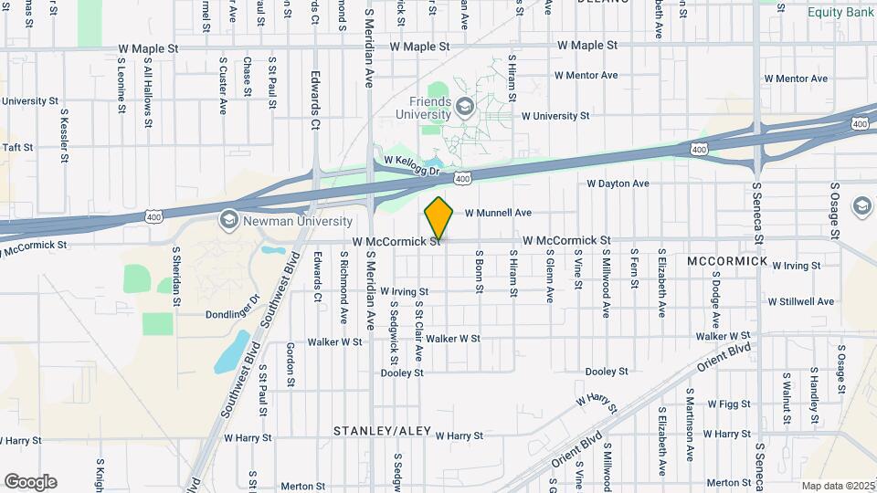 2207 W McCormick St Map and Location Details