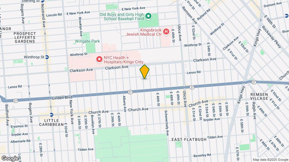 751 Troy Ave Map and Location Details
