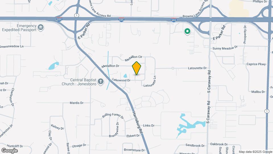 3716 Matlock Dr Map and Location Details