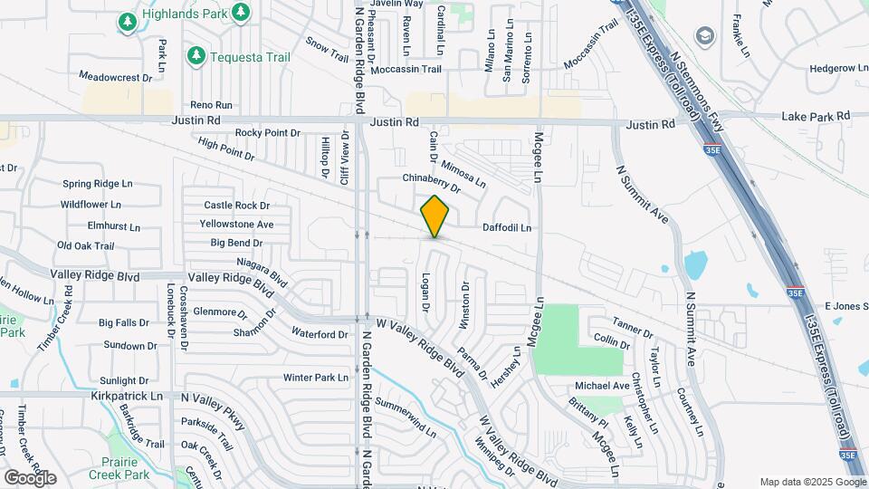 1417 Crutchfield Ln Map and Location Details