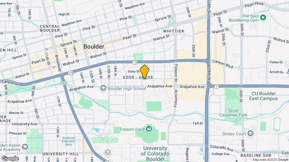 2110 Grove Cir Mapa y Detalles de la Ubicación
