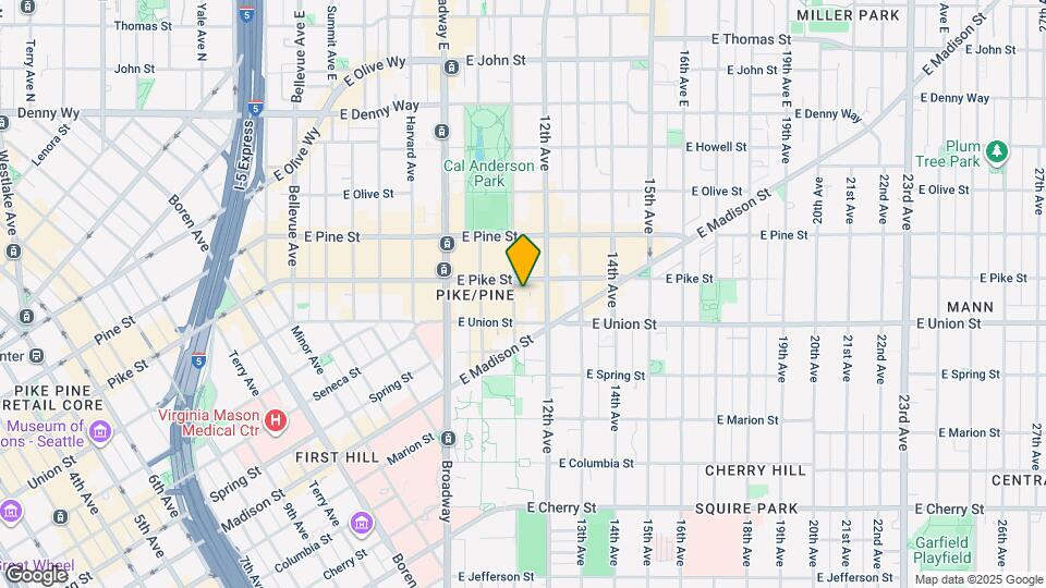 1424 11th Ave, Unit PH C Mapa y Detalles de la Ubicación