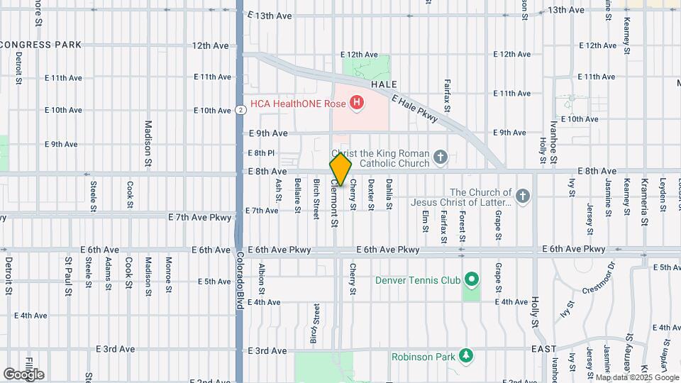 740-754 Clermont St Map and Location Details