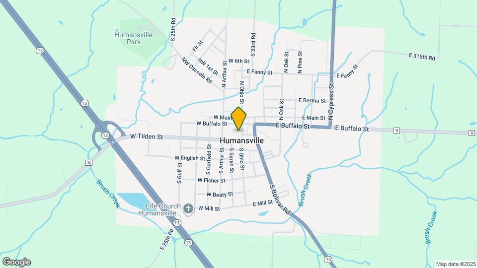 117 S Ohio Street Mapa y Detalles de la Ubicación