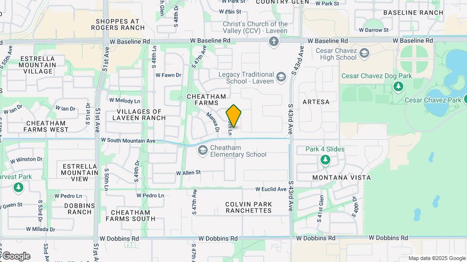 8317 S 45th Ln Map and Location Details