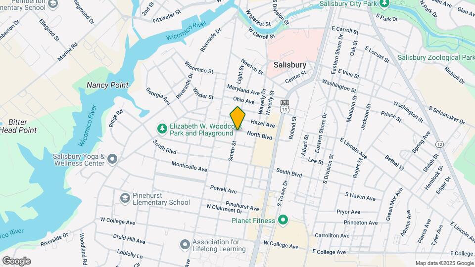 234 North Blvd-Unit -A Map and Location Details
