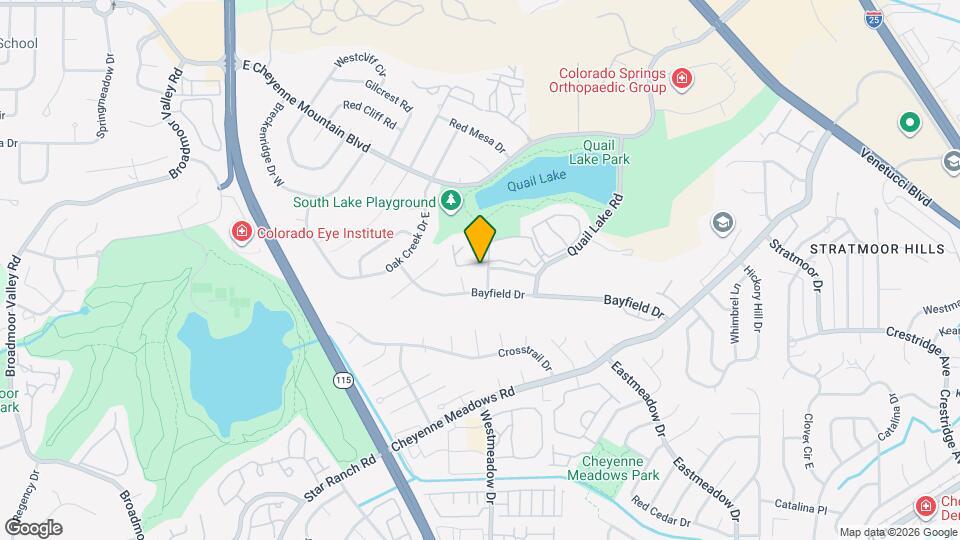 850 Quail Lake Cir Map and Location Details