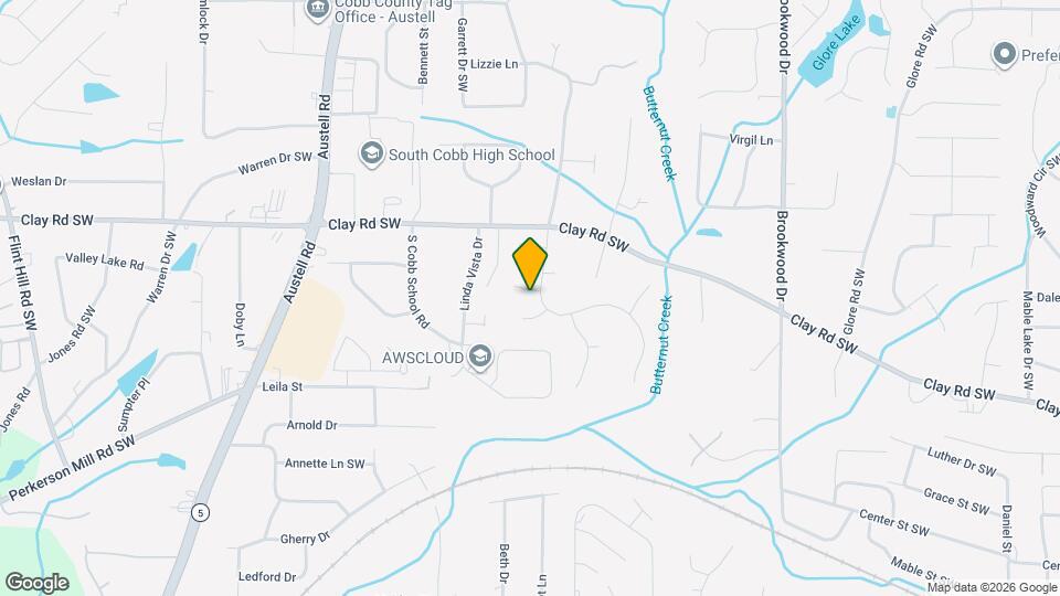 1675 Huntcrest Park SW Map and Location Details