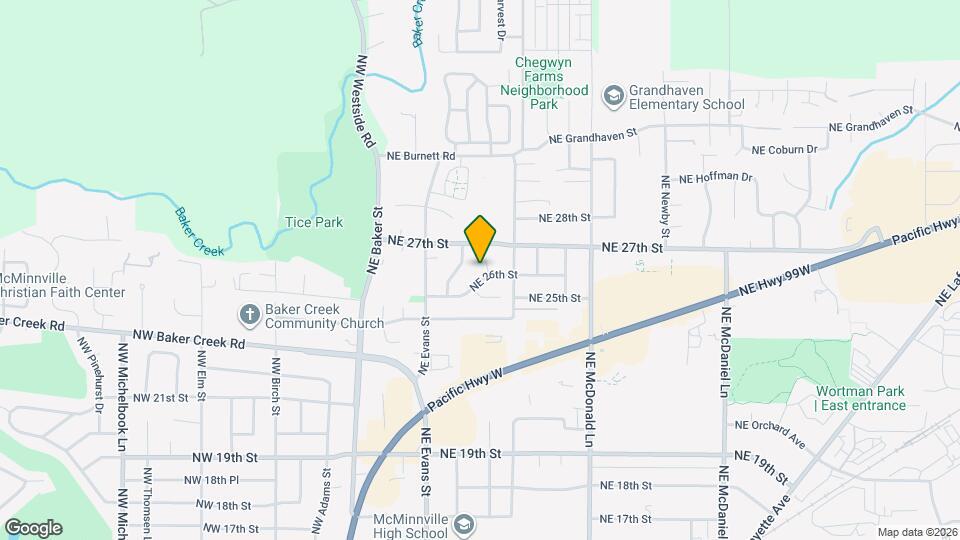 665 NE 26th St Map and Location Details