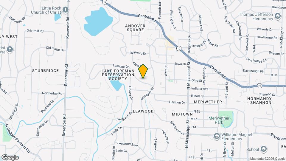 8210 Leatrice Dr Map and Location Details