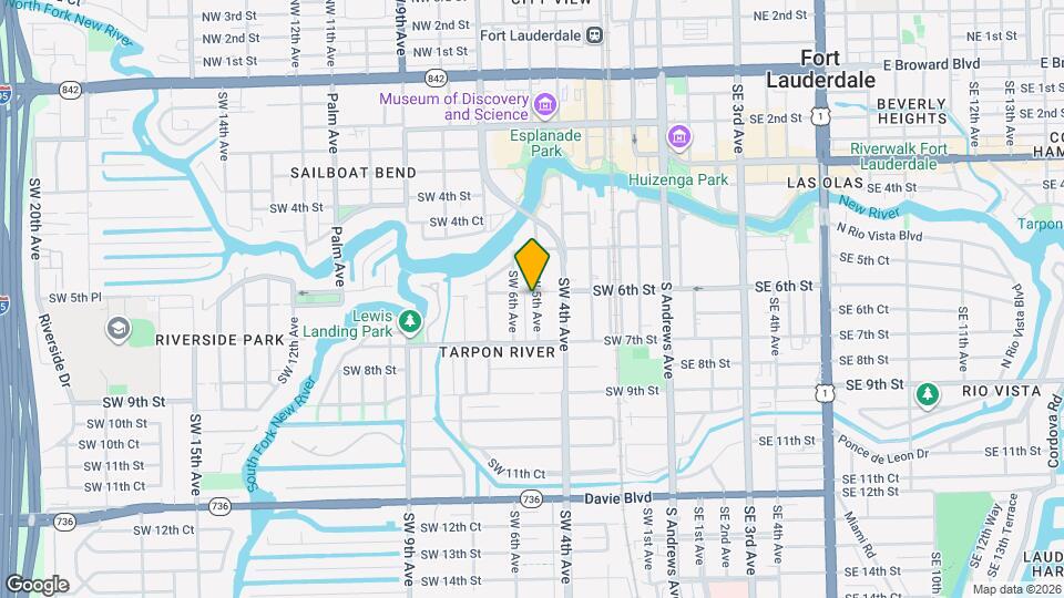 605 SW 5th Ave Mapa y Detalles de la Ubicación
