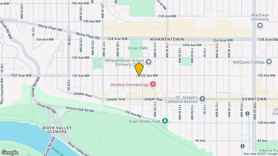 11801-11813 102 Av NW Map and Location Details