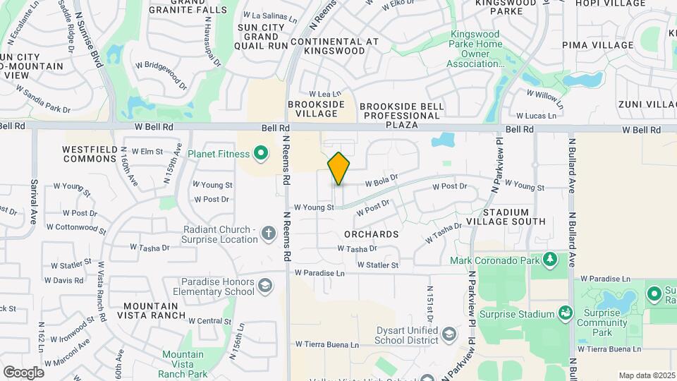 16634 N 153rd Dr Mapa y Detalles de la Ubicación