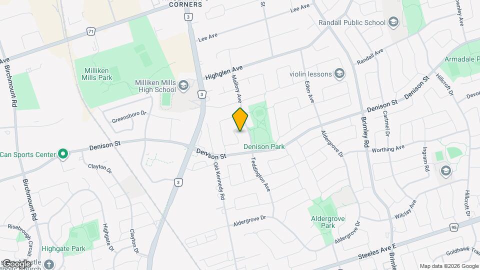 33 Northolt Crescent Map and Location Details
