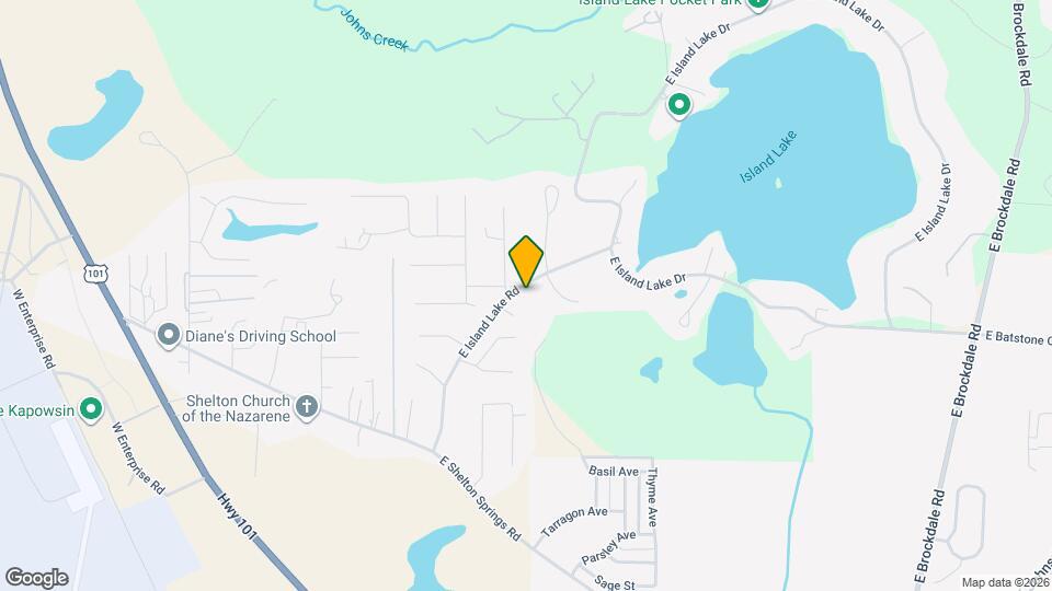 340 E Island Lake Rd Map and Location Details