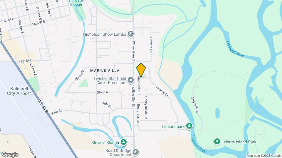 73 Wind River Dr Map and Location Details