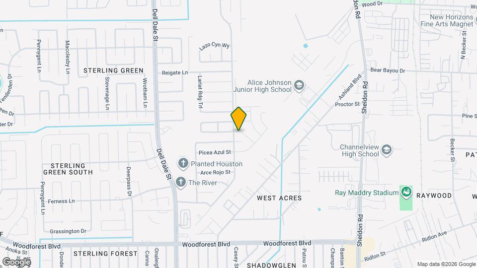 15506 Bosque Viejo Trl Map and Location Details