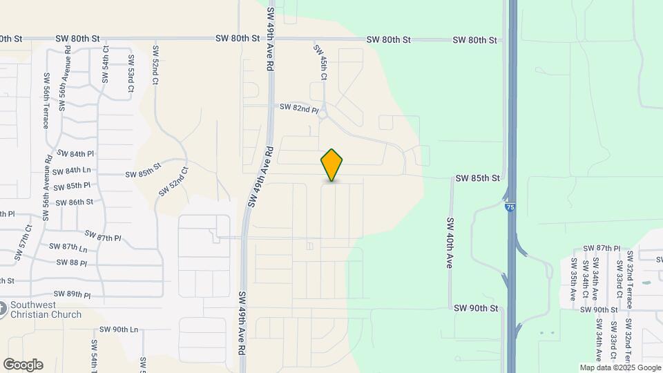 8066 SW 44th Terrace Map and Location Details