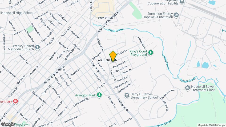 2404 Trenton St Map and Location Details