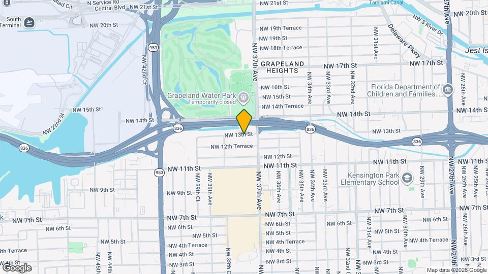 3740 NW 13th St, Unit A3 Map and Location Details